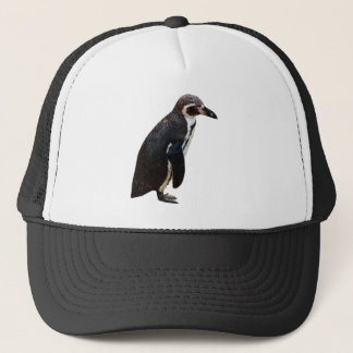 Cute Black and White Humboldt Penguin Hat