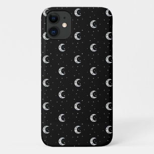 Cute Black and White Moons and Stars  Case-Mate iPhone Case