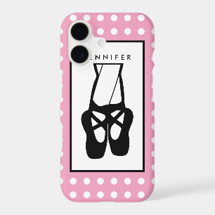 Cute Black Ballet Slippers En Pointe