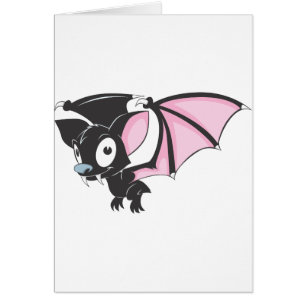 Cute Black Bat Vampire Cartoon Shirt