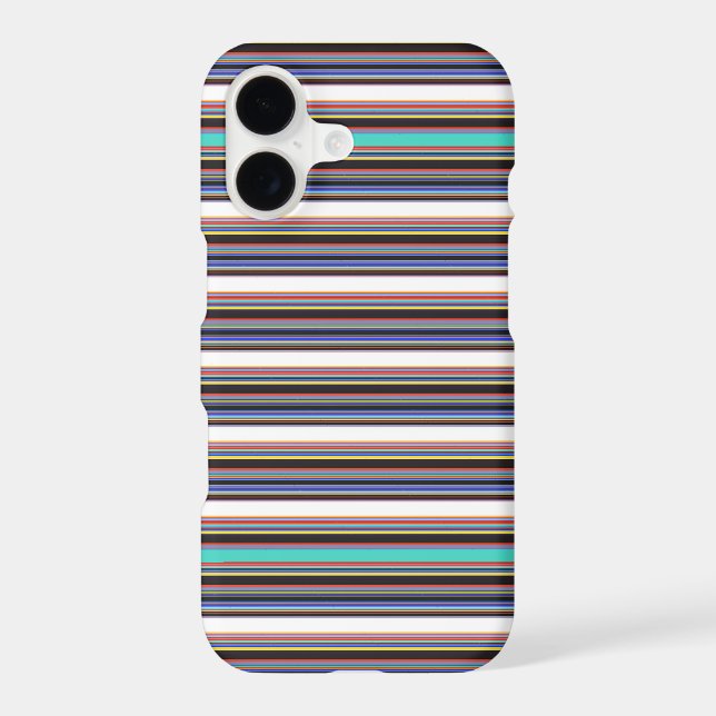 Cute black blue stripes (Back)