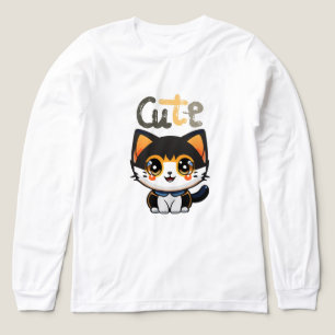 Cute black cat design  cats lovers   buy now... Tri-Blend shirt