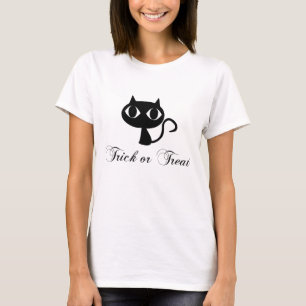Cute Black Cat Halloween Shirt