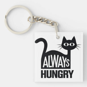 Cute Black cat Key Ring