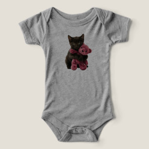 Cute Black Cat Teddy Bear