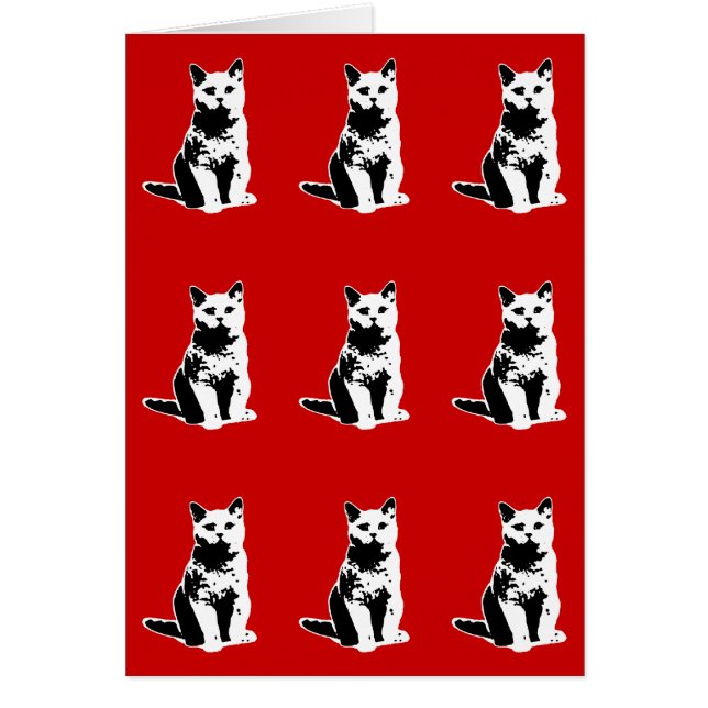 cute black cats patterning (Front)