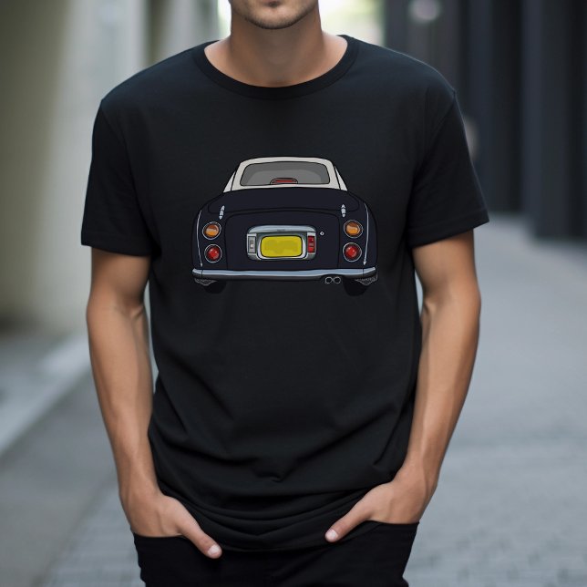 Cute Black Figaro Car Graphic Figarations T-Shirt (Creator Uploaded)