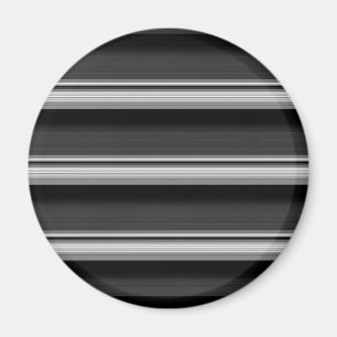 Cute black grey stripes magnet