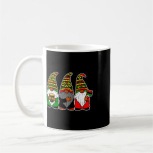 Cute Black History Month Gnomes African American J Coffee Mug