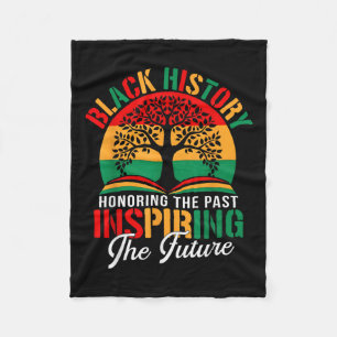 Cute Black History Month Proud Black History Cultu Fleece Blanket