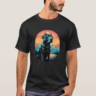 Cute Black Lab Black Labrador Retriever Puppy Dog T-Shirt
