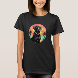 Cute Black Lab Black Labrador Retriever Puppy Dog  T-Shirt