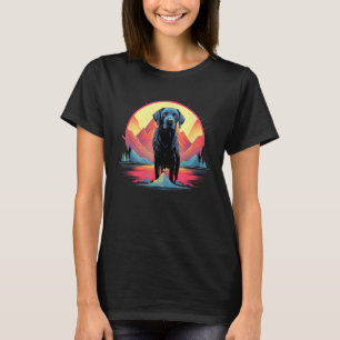 Cute Black Lab Black Labrador Retriever Puppy Dog  T-Shirt