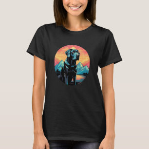 Cute Black Lab Black Labrador Retriever Puppy Dog T-Shirt
