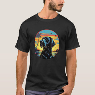 Cute Black Lab Black Labrador Retriever Puppy Dog  T-Shirt