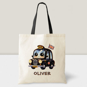 Cute Black London Taxi Tote Bag