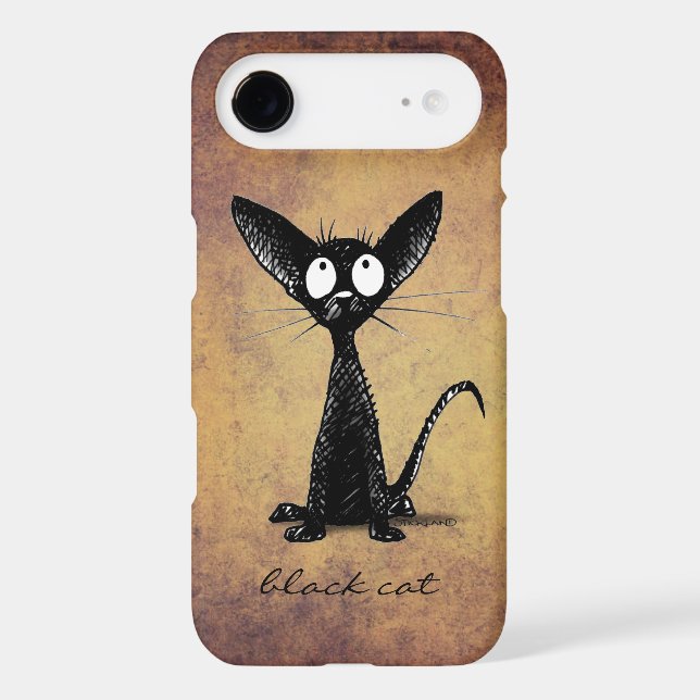 Cute Black oriental Shorthair Cat Case-Mate Samsung Galaxy Case (Back)