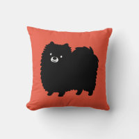 Cute Black Pomeranian Adorable Fluffy Dog