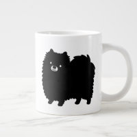 Cute Black Pomeranian Dog