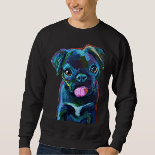 CUTE BLACK PUG PUPPY Classic T-Shirt 624 Sweatshirt
