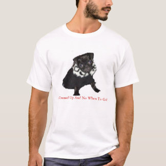 Cute Black Pug T-Shirt
