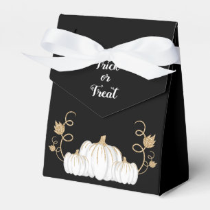 Cute Black trick Or Treat Pumpkin Halloween Favour Box