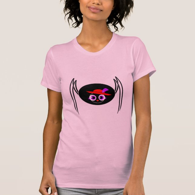 Cute Black Widow T-Shirt (Front)