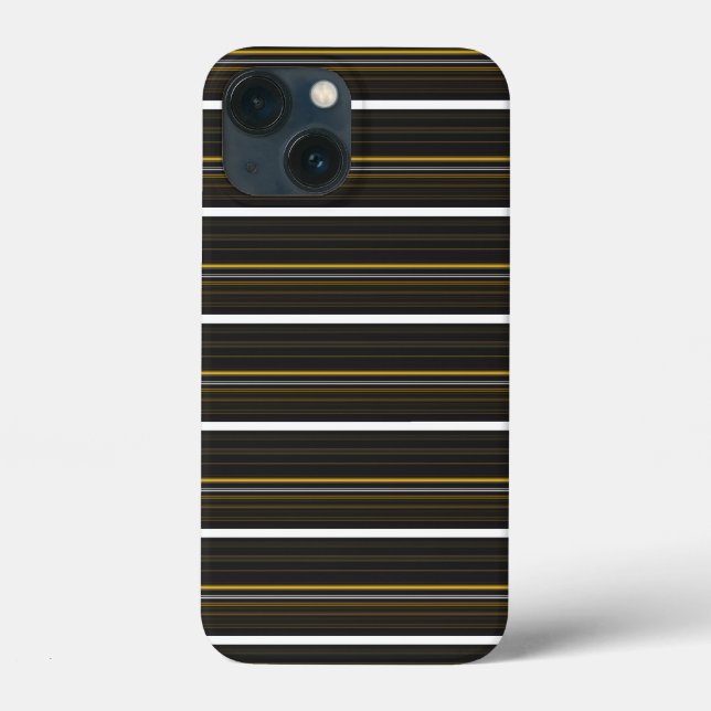 Cute black yellow stripes  Case-Mate iPhone case (Back)