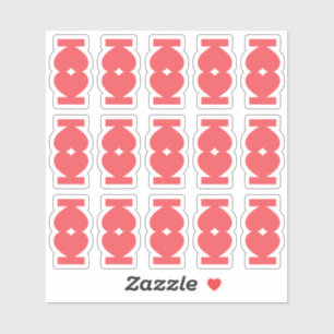 Cute Blank Heart Shape Index Tabs Journal Divider