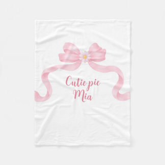 Cute blanket for baby girl