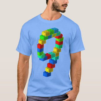 Cute Block Building 9th Birthday Gift 9 Years Old  T-Shirt