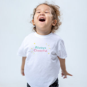 Cute Blue and Pink Kid's T-shirt