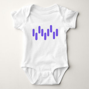 Cute Blue Baby Bodysuit