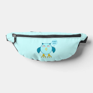Cute Blue Baby Boy Owl Bum Bags