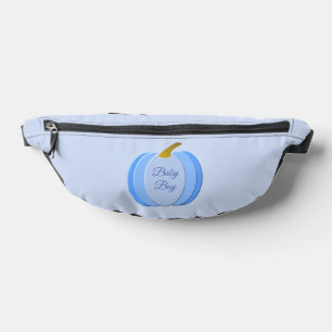Cute Blue Baby Boy Pumpkin Custom Bum Bags