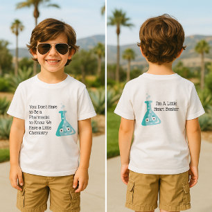 Cute Blue Beaker Pharmacist Chemist Baby T-Shirt