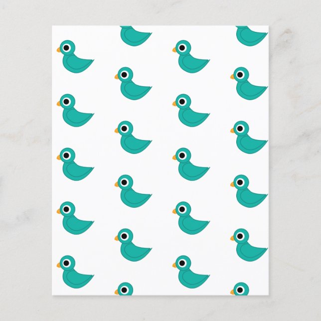 Cute blue bird (Front)