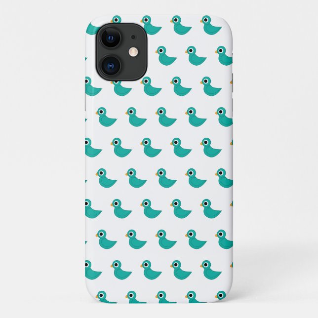 Cute blue bird Case-Mate iPhone case (Back)