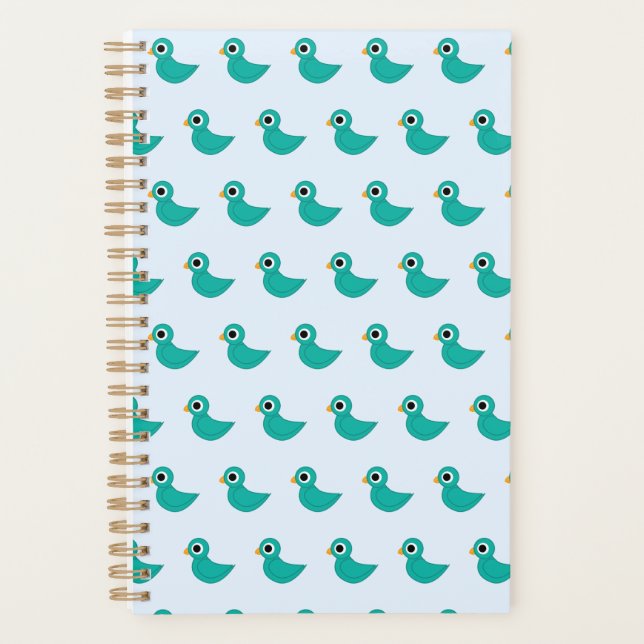 Cute blue bird planner (Front)