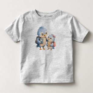 Cute Blue Bird Toddler T-Shirt