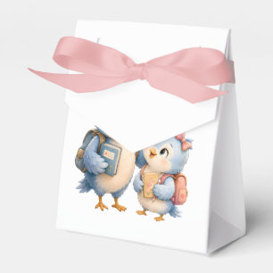 Cute Blue Birds Party Favour Box