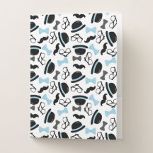 CUTE BLUE BLACK WHITE BABY HATS TIES MUSTACHES