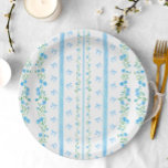 Cute Blue Bow Boy Baby Shower Paper Plate<br><div class="desc">The Cute Blue Bow Boy Baby Shower Paper Plates evokes a sense of nostalgia and timeless elegance, perfect for families eagerly anticipating the arrival of a little bundle of joy. Featuring a charming combination of blue green and white hues, this item transports guests to a bygone era of classic sophistication...</div>