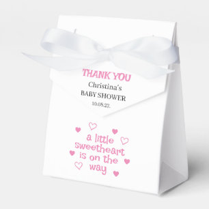 Cute Blue Boy Baby Shower Favour Box