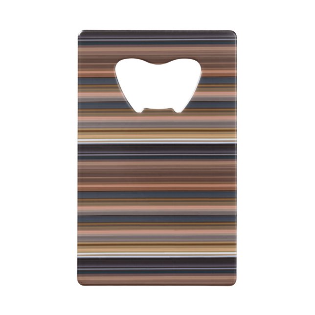 Cute blue brown stripes (Front)