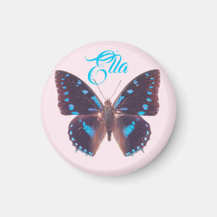 Cute Blue Butterfly Magnet