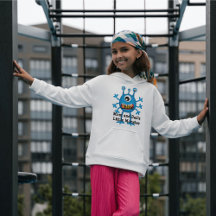 Cute Blue Cartoon Monster Funny Fun for Kids