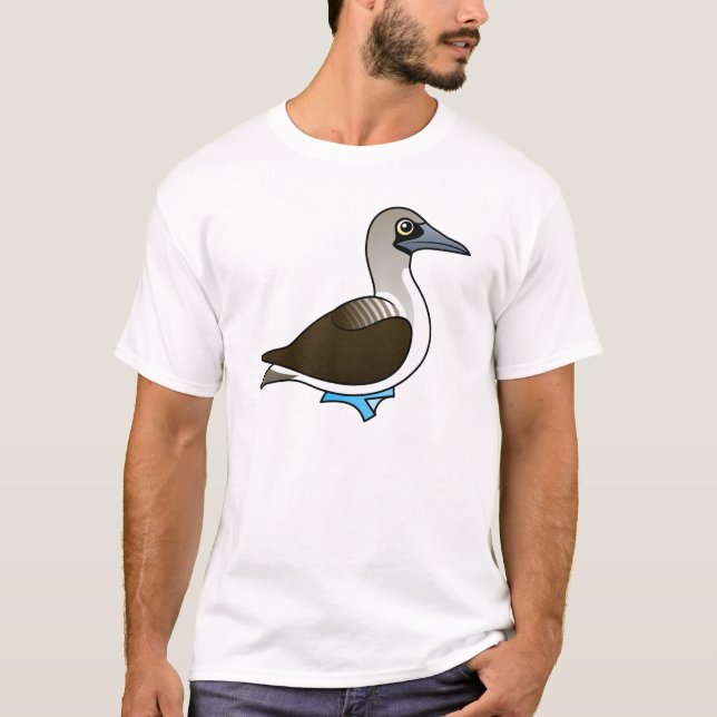 Cute Blue-footed Booby T-Shirt (Front)