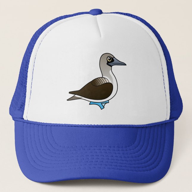 Cute Blue-footed Booby Trucker Hat (Front)
