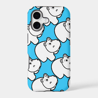 Cute Blue Hippo